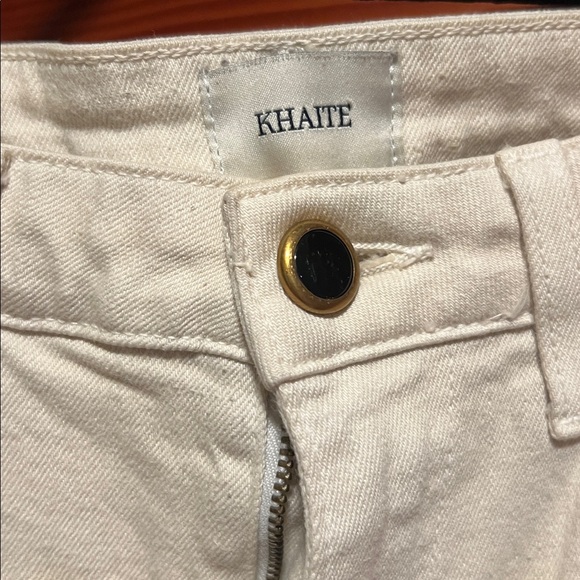 KHAITE Cream Trousers - Picture 2 of 7